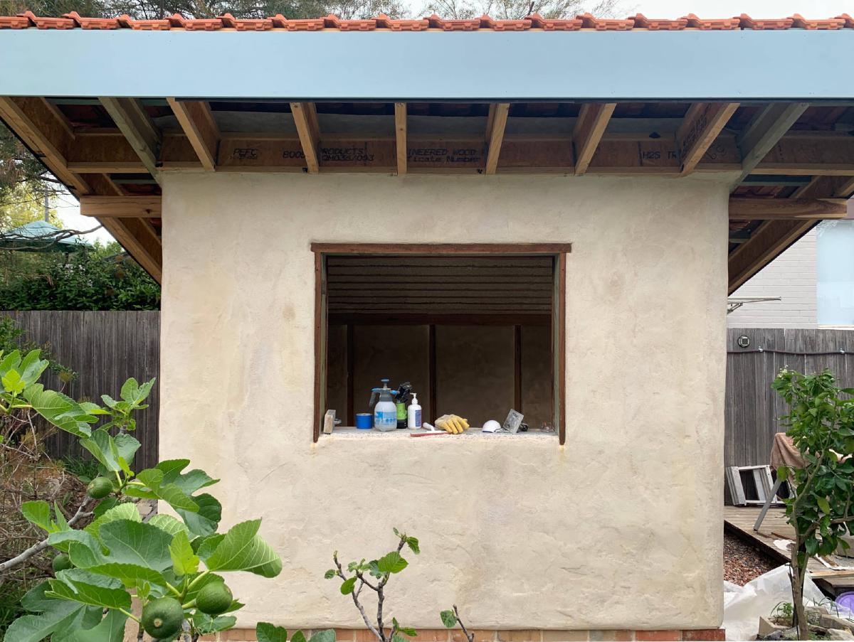 Lime Sublime: a hemp hut